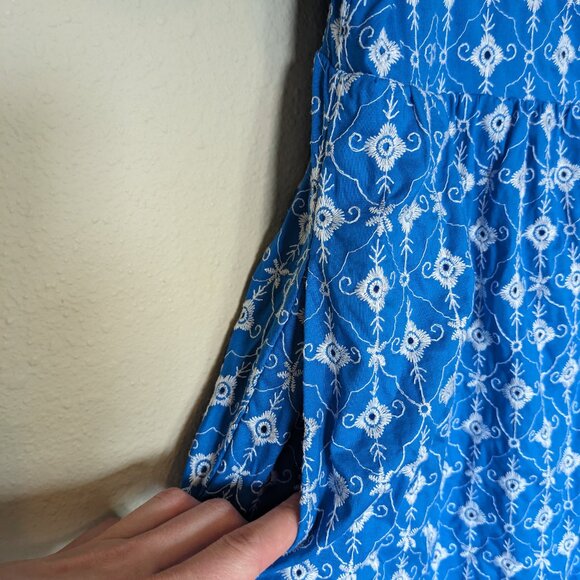 Rhode x Target Embroidered Dress Blue size XXL - Picture 7 of 9